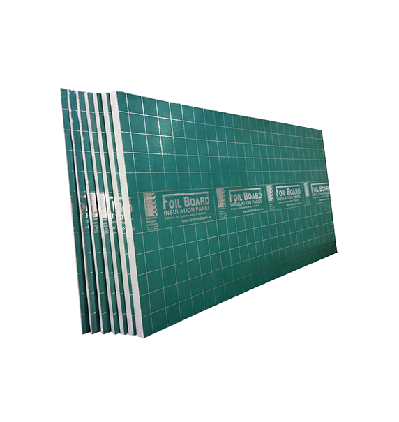 Foilboard Insulation Green Rigid Panels