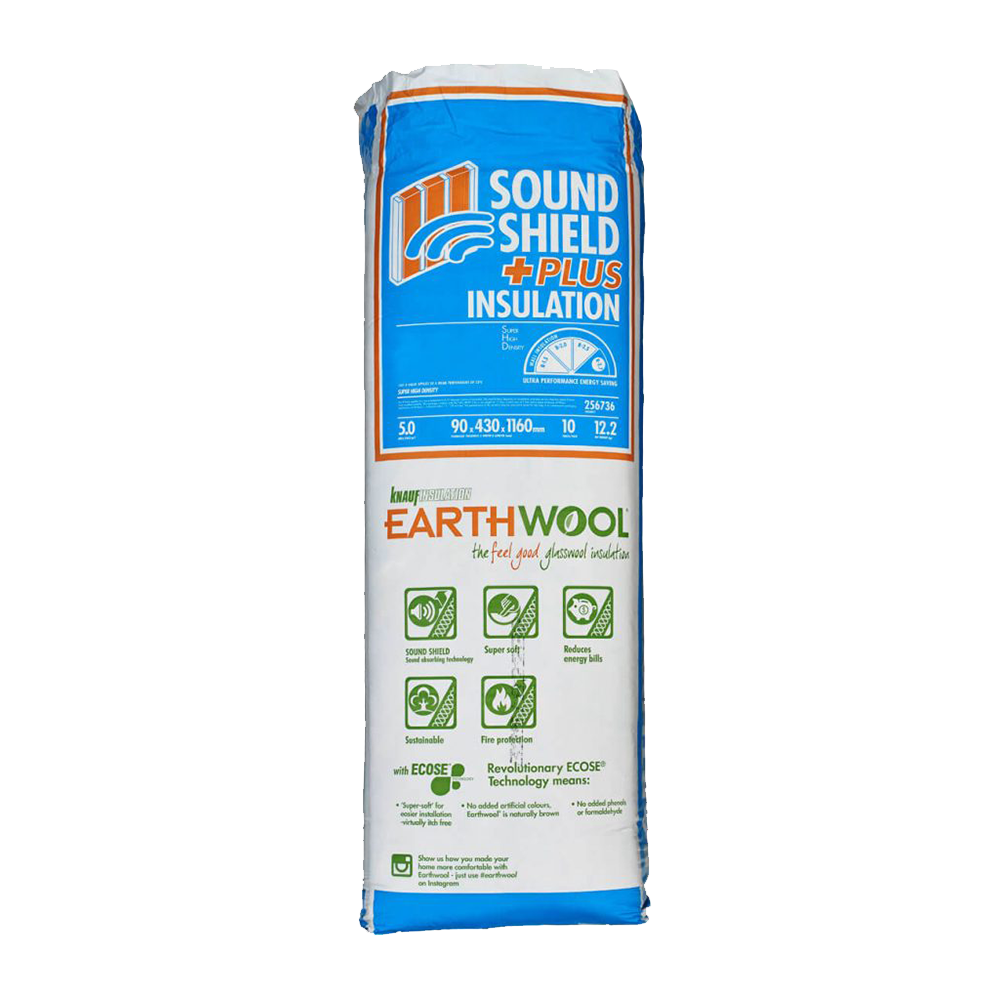 Knauf Earthwool Sound Shield Acoustic Insulation Batts