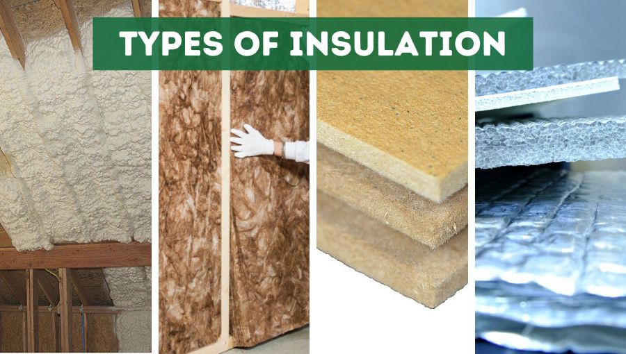 Types of insulation