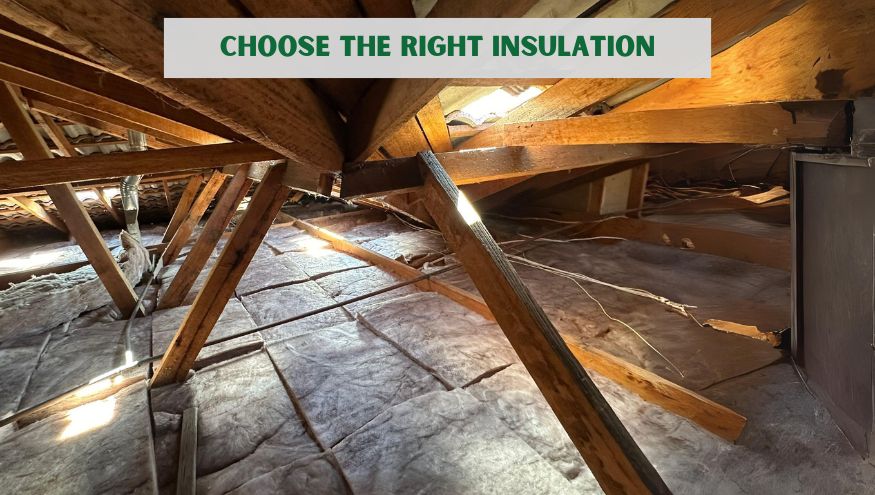 right insulation